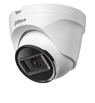 DAHUA DH-IPC-T1E40 - Camara IP Domo de 4 Megapixeles/ Lente de 2.8 mm/ 93 Grados de Apertura/ H.265+/ WDR Real de 120 dB/ IR de 30 Metros/ IP67/ PoE/
