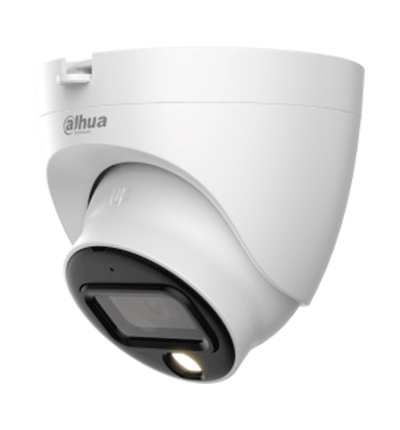 DAHUA HAC-HDW1509TLQ-A-LED - Cámara Domo Full Color de 5 MP con micrófono integrado y lente de 3.6 mm con 88° de apertura. Ofrece imagen a color 24/7, WDR real de 120 dB, LEDs para 20 metros. Resistente al agua con clasificación IP67