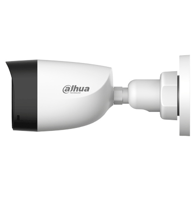 DAHUA HAC-HFW1200CLN-IL-A - Camara Bullet de 2 Megapixeles/Iluminación Dual Inteligente+FullColor/ Lente de 2.8mm/102 Grados de Apertura/ 20 Metros de IR y Luz Visible/ Micrófono Integrado/IP67/Soporta:CVI/CVBS/AHD/TVI/