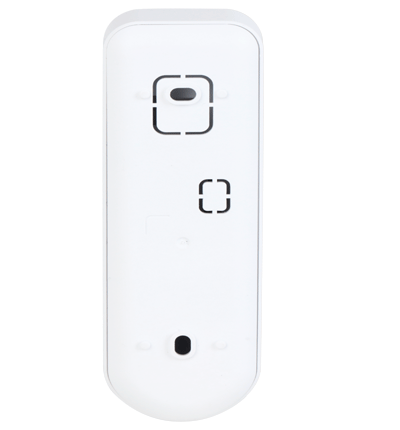 DAHUA ARD512-W2 - Detector de rotura de cristal inalámbrico/ Detección de frecuencias altas y bajas simultaneas / Funciona con cristal templado/ Laminado / Doble hoja / Armado / Indicador Led /