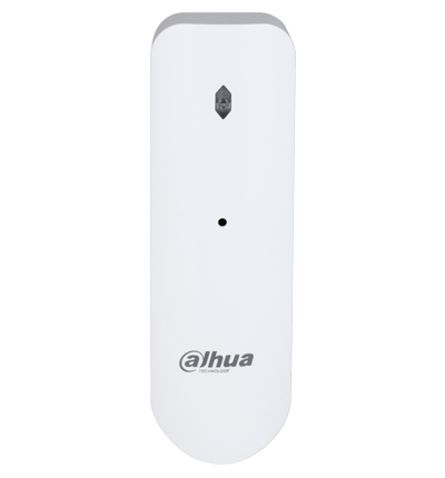 DAHUA ARD512-W2 - Detector de rotura de cristal inalámbrico/ Detección de frecuencias altas y bajas simultaneas / Funciona con cristal templado/ Laminado / Doble hoja / Armado / Indicador Led /