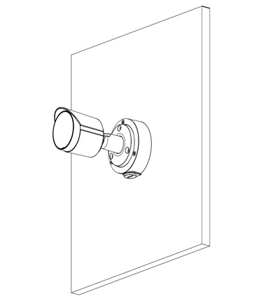 DAHUA DH-IPC-HFW2841S-S - Cámara IP Bullet 4k/ 8 Megapíxeles/ Lente de 2.8 mm/ 105 Grados de Apertura/ H.265+/ IR de 30 Mts/ Metálica/ WDR Real de 120 dB/ IP67/ Video analíticos con IVS/ Ranura para MicroSD/ PoE
