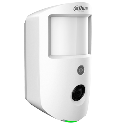 DAHUA DHI-ARD1731-W2 - Cámara PIR Inalámbrica con Dectector de Movimiento/ HD/ 88 Grados de Apertura/ 12 Metros de IR/ Inmunidad de Mascotas/ PIR con 3 Niveles Ajustables/ Uso Interior/ Baterías CR123A/ Monitoreo de Temperatura /