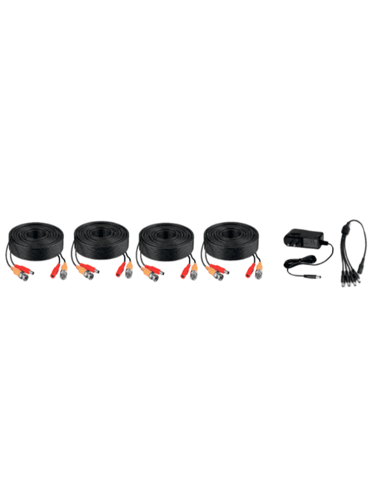 DAHUA KIT/XVR1B08-I/4-B1A21N-U - Kit de Videovigilancia con DVR Cooper-I WizSense, IA, 8 canales +2 IP o Hasta 10 Canales IP y 4 cámaras B1A21-U de 2MP. Graba en H.265+ y permite búsqueda de humanos y vehículos con SMD Plus.