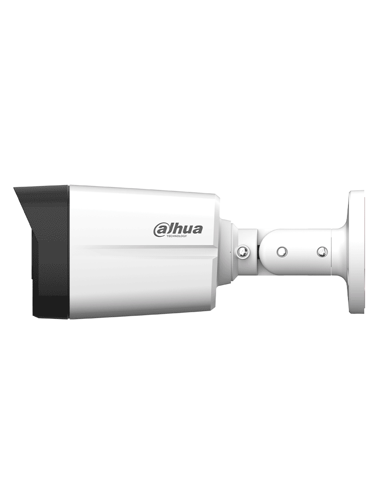 DAHUA HAC-HFW1809TLM-A-LED - Camara Bullet 4k Full Color/ 8 Megapixeles/ Lente de 2.8mm/ 106 Grados de Apertura/ Microfono Integrado/ 40 Metros de Iluminación/ Super Adapt/ WDR de 120 dB/ IP67/ Soporta: CVI/CVBS/AHD/TVI/ #FULLC