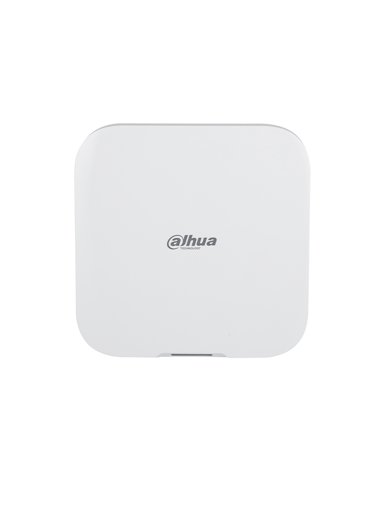 DAHUA ARC3800H-W2 -Panel de Alarma Hub2 Inalámbrico, WiFi y Ethernet,150 dispositivos, integración de hasta 8 cámaras IP, audio 2 vías, hasta 64 PIR Cams, batería de respaldo, luz indicadora y permite control remoto desde la app
