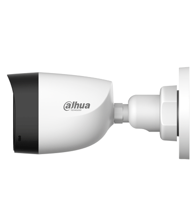 DAHUA HAC-HFW1500CL-IL-A - Camara Bullet de 5 Megapixeles/ Iluminación Dual Inteligente + FullColor/ Lente de 2.8mm/ 106 Grados de Apertura/ 20 Metros de IR y Luz Visible/ Micrófono Integrado/ IP67/ Soporta: CVI/CVBS/AHD/TVI/