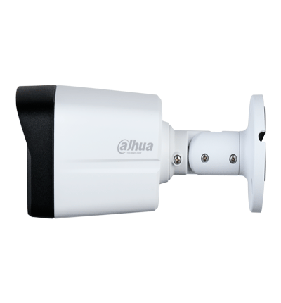 DAHUA HAC-HFW1801TLMN-IL-A - Camara Bullet 4k/ Iluminador Dual Inteligente + Full Color/ Lente de 2.8 mm/ 106 Grados de Apertura/ Microfono Integrado/ 40 Metros de Iluminación IR y Visible/ WDR Real de 120 dB/ IP67/