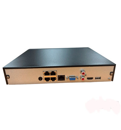 DAHUA KITNVR1104HS-P+4C1TB- Kit IP de 4 canales con NVR con 4 puertos PoE, 1TB de almacenamiento, y 4 cámaras bullet de 2MP con IR de 30 metros y clasificación IP67 para exteriores. Ideal para una vigilancia eficiente y robusta.