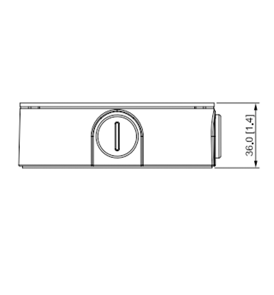 DAHUA PFA13G - Caja de Conexiones Metálica/ Compatible con Domo y Bala/ Consulte la Selección de Accesorios/ Series: HAC-HDW1200/1230/1500/1220SL, IPC-T1B20/40/ IPC-T1B20-L / HAC-HDW1801TL-A/ HAC-HDW1200TL-A/Entre Otras/ Uso Interior/