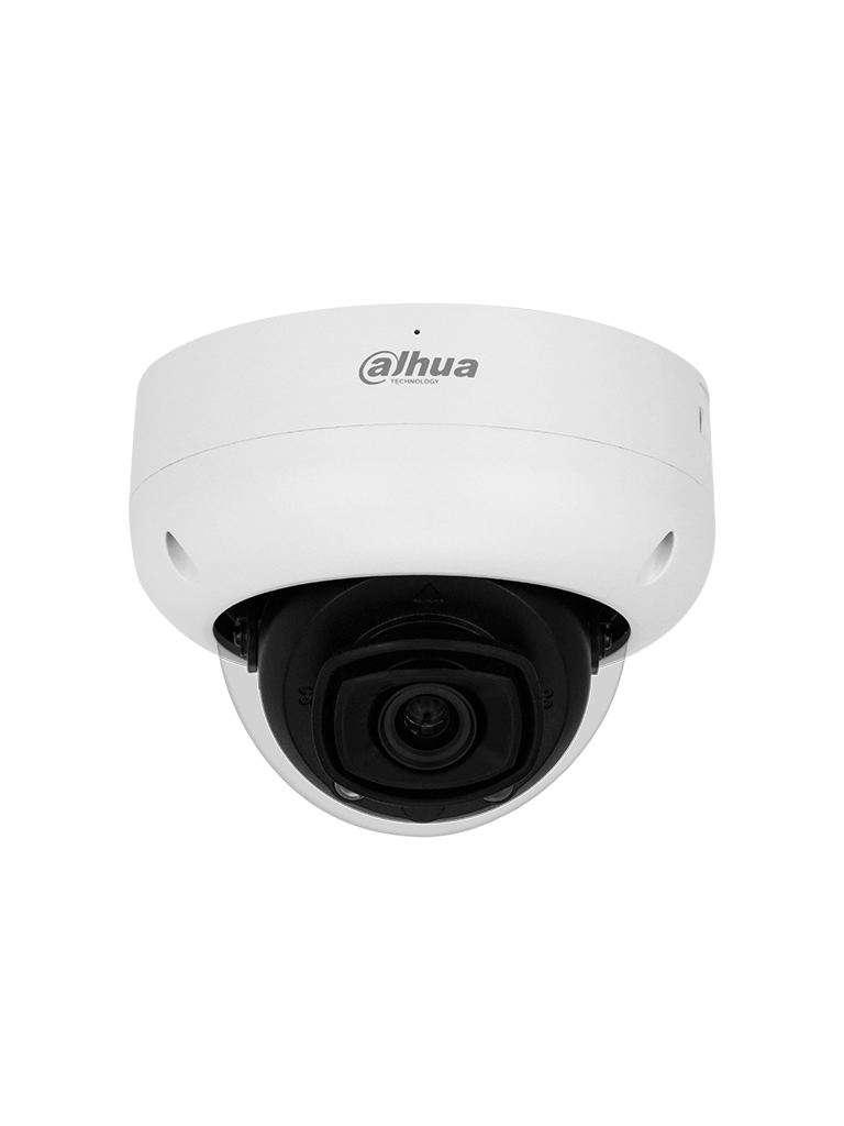 DAHUA IPC-HDBW5241R-ASE-S3 - Cámara IP Domo 2MP Antivandálica/ WizMind/ Lente 2.8 mm/ 106° Apertura/ IR 50m/ E&S Alarma y Audio/ ePoE/ WDR/ IP67/ IK10/ Micrófono integrado/ Ranura MicroSD/ Conteo de Personas/ AcuPick/