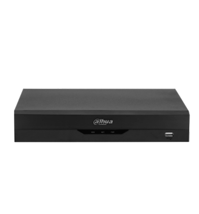 DAHUA XVR5108HS-I3 - DVR de 8 canales 5MP Lite, WizSense con IA, H.265+, 8 Canales Analogos + 4 IP o hasta 12 canales IP, 1 canal de reconocimiento facial, SMD Plus, 1 canal de protección perimetral y 1 bahía HDD
