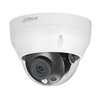 DAHUA IPC-HDPW1431R1-S4 - Camara IP Domo de 4 Megapixeles/ Lente de 2.8mm/ IR de 30 Mts/ H.265/ WDR Real/ IP67/ PoE/ 3D DNR/ HLC/