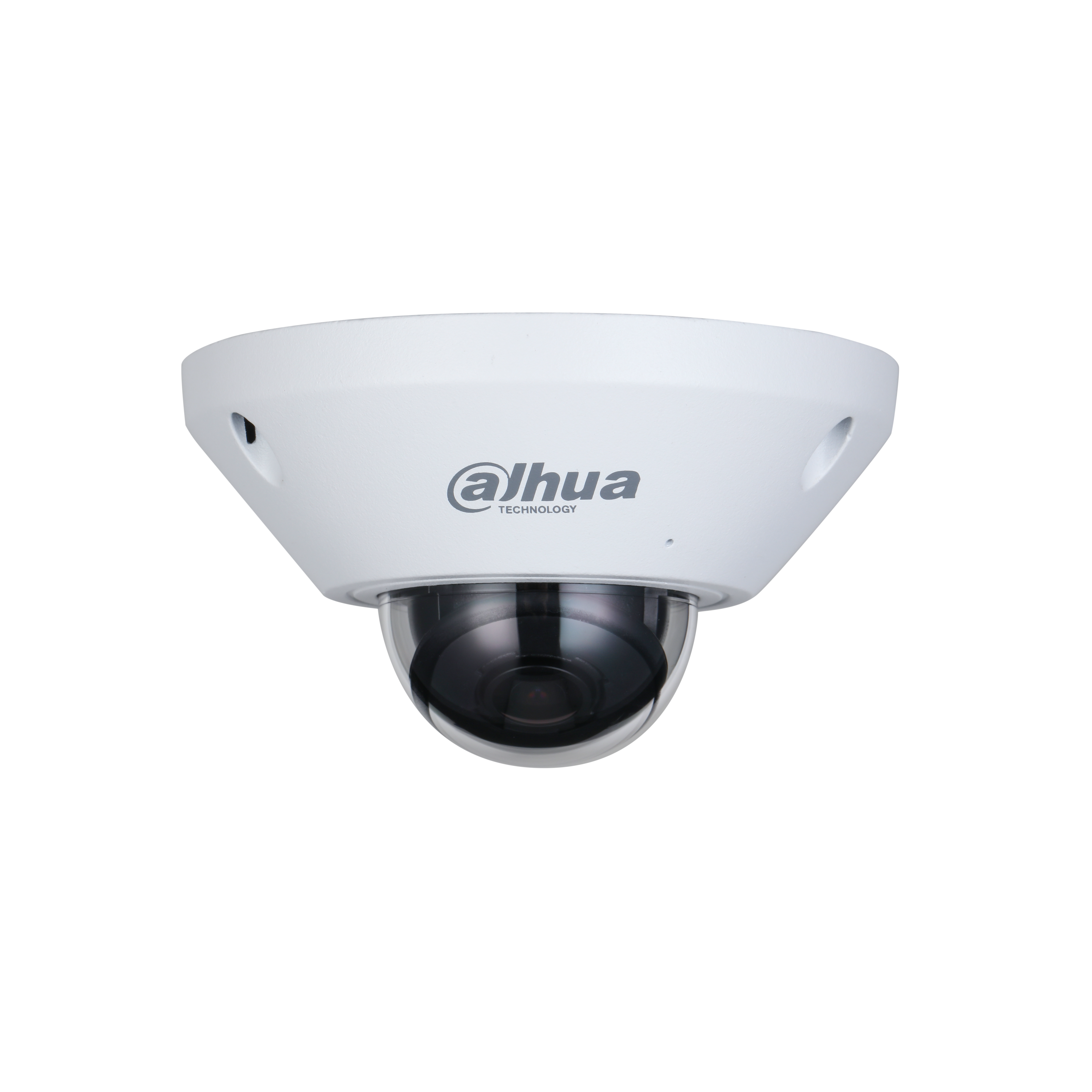 DAHUA IPC-EB5541-AS - Camara IP FishEye de 5 Megapixeles/ WizMind/ 360 Grados/ H.265/ Microfono Integrado + 1 Canal de E&S/ E&S De Alarma/ Mapa de Calor/ Conteo de Personas/ IP67/ IK10/ WDR Real/ PoE