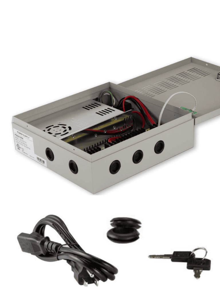 SAXXON PSU1210D9 - Fuente de Poder de 12 vcd/ 10 Amperes/ Para 9 Camaras/ 1.1 Amper por Canal/ Protección contra Sobrecargas/ Certificación UL/