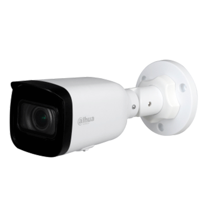 DAHUA IPC-HFW1431T1-ZS-S4 - Camara IP Bullet de 4 Megapixeles/ Lente Motorizado de 2.8 a 12mm/ H.265/ IR de 50 Metros/ WDR Real, 3D DNR/ Ranura para MicroSD/ IP67/ PoE