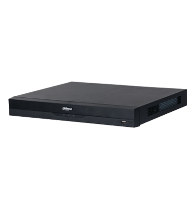 DAHUA NVR2216-16P-I2 - NVR de 8 Megapixeles /16 Canales IP/ WizSense/ 4k Con IA/ 16 Puertos PoE/ 2 Bahías de Discos Duros / 1 Ch de Reconocimiento Facial y FD/ 10 Bases de Datos de Rostros/ H.265+/ SMD Plus/ Soporta Camaras con IA/ #NVF