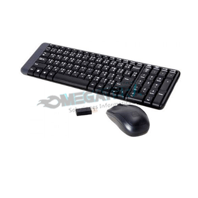 KIT TECLADO/MOUSE, LOGITECH, MK220, INALAMBRICO, USB