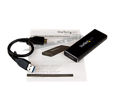 ADAPTADOR SSD, M.2 A USB 3.0, STARTECH, SM2NGFFMBU33