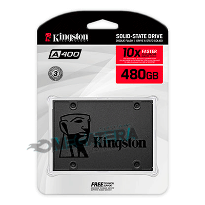 UNIDAD DE ESTADO, A400, SOLIDO, SSD, KINGSTON, 480GB, 2.5