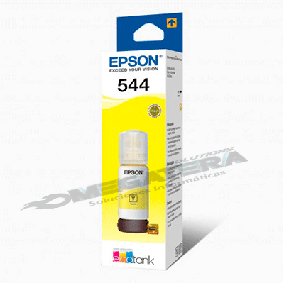 CARTUCHO DE TINTA, EPSON MODELO T544 AMARILLO, TINTA DYE