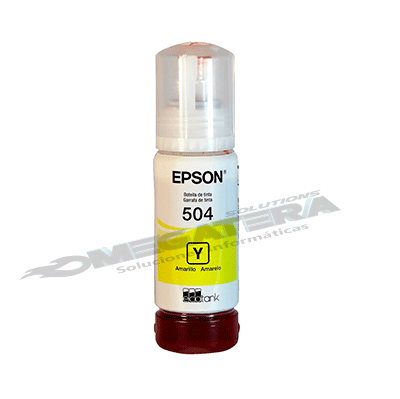 CARTUCHO DE TINTA, EPSON T504, AMARILLO