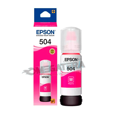 CARTUCHO DE TINTA, EPSON T504, MAGENTA