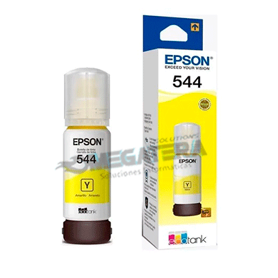 CARTUCHO DE TINTA, EPSON MODELO T544 AMARILLO, TINTA DYE