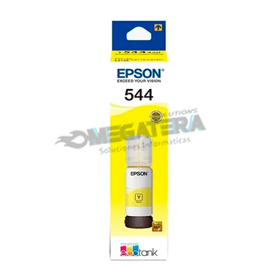 CARTUCHO DE TINTA, EPSON MODELO T544 AMARILLO, TINTA DYE