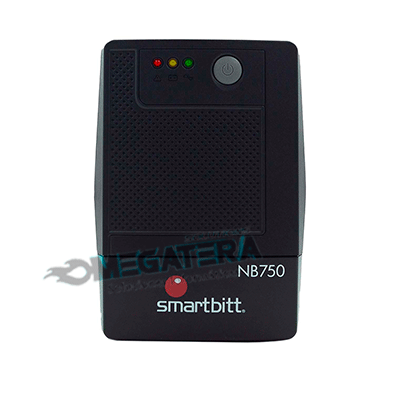 UPS, SMARTBITT NB750, 373W, 6 CONTACTOS, 3 AÑOS GARANTIA