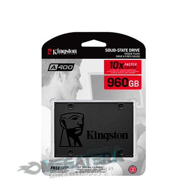 UNIDAD DE ESTADO SOLIDO, KINGSTON, A400, 960GB, 2.5