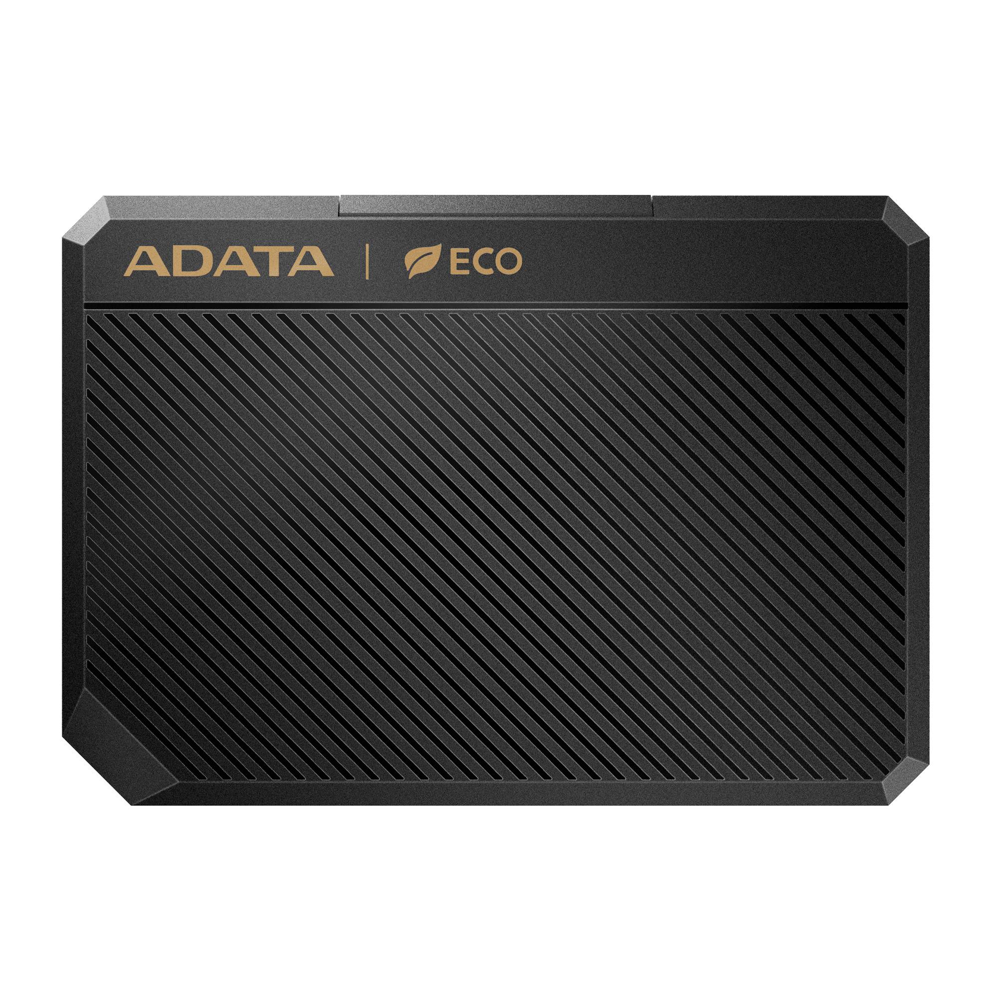 Gabinete externo ADATA EC600 para SSD y Discos Duros 2.5 Pulgadas (7mm y 9.5mm) - Interfaz interna SATA,   via USB 3.2 Gen2 (10 Gbps). EC600-BCBK, NEGRO