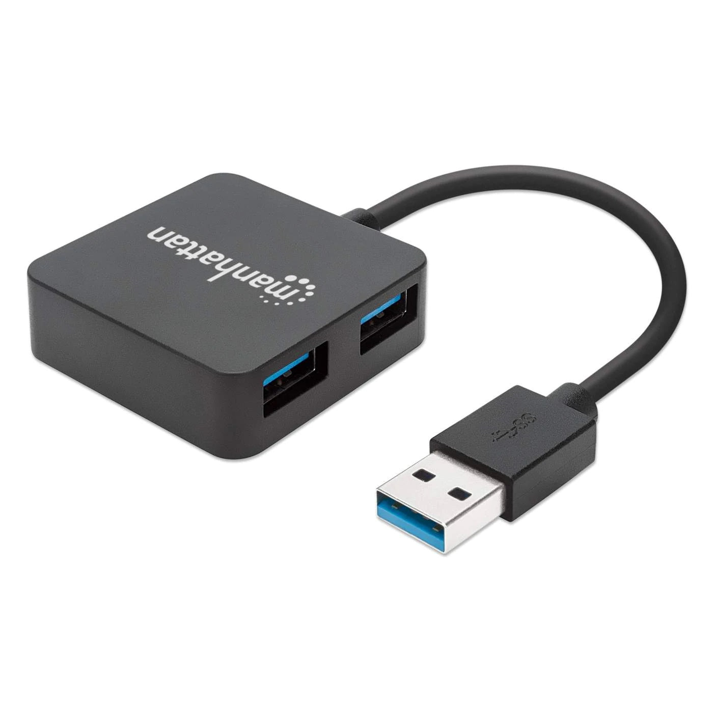 162296 Hub USB 3.0 de SuperVelocidad - hasta 5 Gbps, capacidad de carga hasta 0.9 A