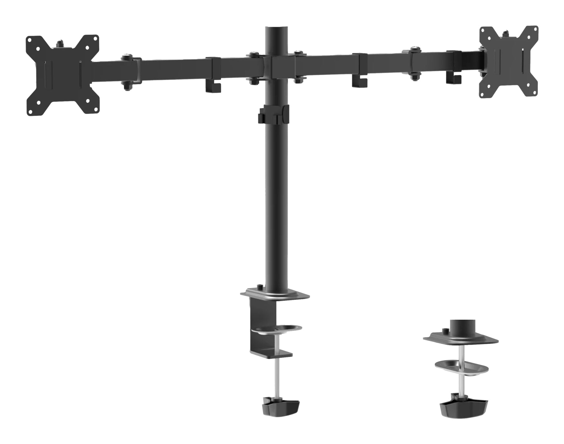 Brazo Para Dos Monitores Naceb (NA-0211) - Brazo Para Dos Monitores Na-0211 Negro Ds1703Be Modelo: NA-0211