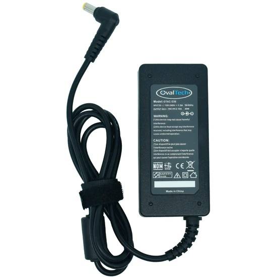 Cargador / Adaptador para Laptop OVALTECH OTAC-E56 de 40W 19V 2.15A (5.5*1.7) -