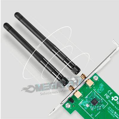TARJETA DE RED TP-LINK TL-WN881ND PCI EXPRESS WIRELESS 300MB