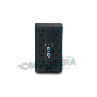 REGULADOR, CDP, AVR 1008, 500W, 8 CONTACTOS, BLANCO