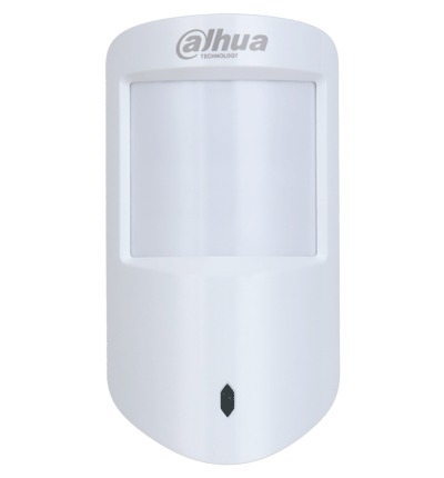 DAHUA DHI-ARD2231-W2 - Detector PIR Inalámbrico Doble Tecnología Interior/ Inmunidad de Mascotas/ Led Indicador/ 3 Niveles de Sensibilidad/ PIR + Microondas/ Alarma de Batería Baja/