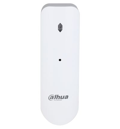 DAHUA ARD512-W2 - Detector de rotura de cristal inalámbrico/ Detección de frecuencias altas y bajas simultaneas / Funciona con cristal templado/ Laminado / Doble hoja /  Armado / Indicador Led /