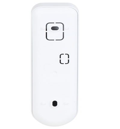 DAHUA ARD512-W2 - Detector de rotura de cristal inalámbrico/ Detección de frecuencias altas y bajas simultaneas / Funciona con cristal templado/ Laminado / Doble hoja /  Armado / Indicador Led /