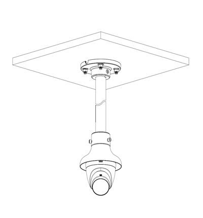 DAHUA DH-HAC-HDW1200TLMN-IL-A - Camara Domo de 2 Megapixeles/ Con Iluminación Dual Inteligente/ Lente de 2.8mm/ 20 Metros de IR y Luz Visible/ Microfono Integrado/ IP67/ Soporta:  CVI/CVBS/AHD/TVI/