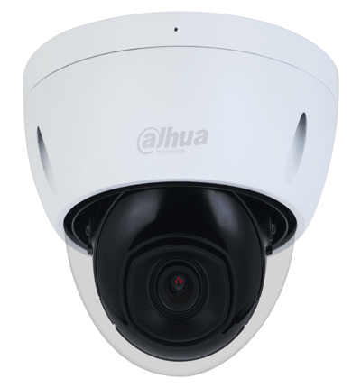 DAHUA IPC-HDBW2541E-S - Cámara IP domo antivandálica 5 MP, cuenta con lente de 2.8 mm y visión de 111°. Ofrece visión nocturna IR 30 m, WizSense, SMD Plus, micrófono integrado, PoE, ranura MicroSD, protección IP67 e IK10, WDR real de 120 dB y H.265+.