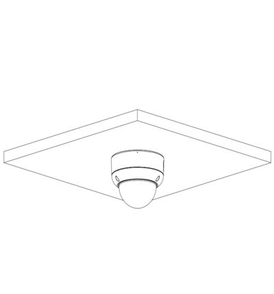DAHUA IPC-HDBW3441E-AS-S2 - Camara IP Domo Antivandalica de 4 Megapixeles con IA/ WizSense/ Lente de 2.8 mm/ 107 Grados de Apertura/ IR de 50 Metros/ SMD 4.0/ AI SSA/ 1 E&S de Alarma y Audio/ Ranura para MicroSD/ IP67/ IK10/ PoE/