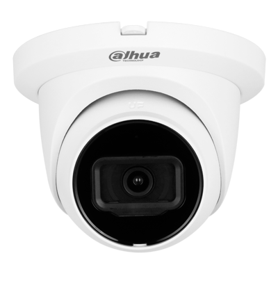 DAHUA DH-IPC-HDW2841TM-S Cámara IP WizSense de 8 MP/ H.265+/ Protección perimetral/ WDR/ HLC/ BLC/ LED IR de 30 m/ Lente de 2.8mm/ 106°/ Ranura MicroSD/ Micrófono/ PoE/ IP67/ SMD Plus #IMD #MCI2 #IPMC
