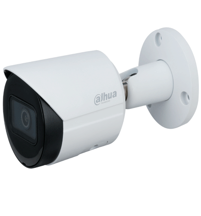 DAHUA IPC-HFW2241S-S - Camara IP Bullet de 2 Megapixeles/ Lente de 2.8 mm/ WizSense/ 107 Grados de Apertura/ IR de 30 Metros/ SMD Plus/ Microfono Integrado/ PoE/ Ranura para MicroSD/ IP67/ WDR Real de 120 dB #SwitchD2