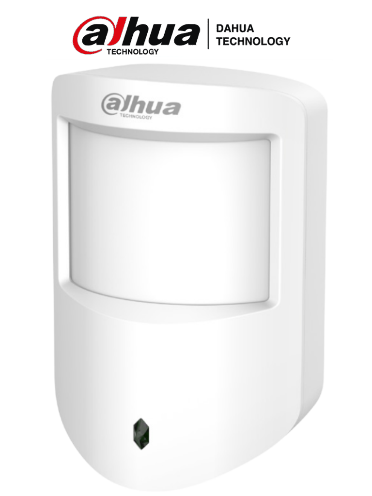 DAHUA DHI-ARD1233-W2 - Detector PIR Inalámbrico Interior/ Inmunidad de Mascotas/ Led Indicador/ 3 Niveles de Sensibilidad/ Compensación Automática de Temperatura/ Alarma de Batería Baja/
