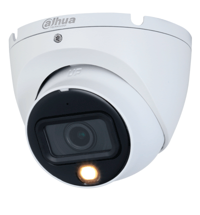 DAHUA HAC-HDW1801TLM-IL-A - Camara Domo 4k/ Iluminador Dual Inteligente + Full Color/ Lente de 2.8mm/ 106 Grados de Apertura/ 20 Metros de Iluminación IR y Visible/ Super Adapt/ Microfono Integrado/ WDR Real de 120 dB/ IP67/