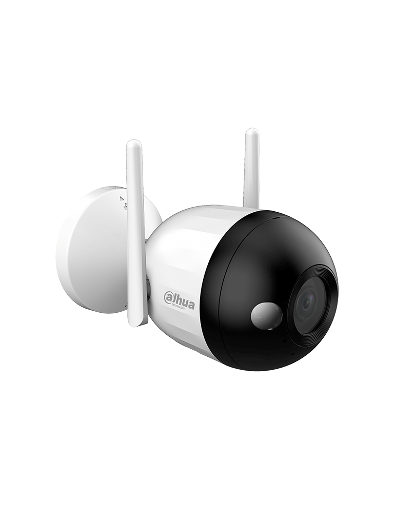 DAHUA F2C-LED - Cámara IP Bullet Wifi de 2 Megapíxeles/ Full Color/ Microfono Integrado/ 30 Mts de Luz Visible/ Ranura para MicroSD/ Lente 2.8mm/ IA con Detección de Humanos/ IP67/#WifiDahua #IMD#DHWifi #MCI2 #WDA #IPMC