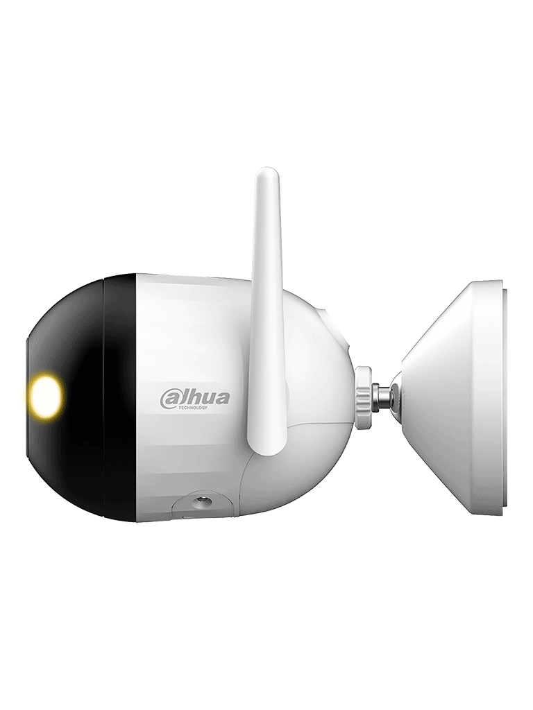 DAHUA F4CN-LED - Cámara IP Bullet Wifi de 4 Megapíxeles/ Full Color/ Microfono Integrado/ 30 Mts de Luz Visible/ Ranura para MicroSD/ IA con Detección de Humanos/ IP67/ #WifiDahua#DHWifi #MCI2  #IPMC