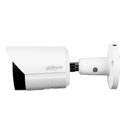 DAHUA IPC-HFW2541E-S S2- Camara IP Bullet de 5 Megapixeles/ WizSense/ Lente de 2.8mm/ 97 Grados de Apertura/ IR de 30 Metros/ SMD Plus/ Microfono Integado/ PoE/ Ranura para MicroSD/ IP67/ WDR Real de 120 dB/ #IMD